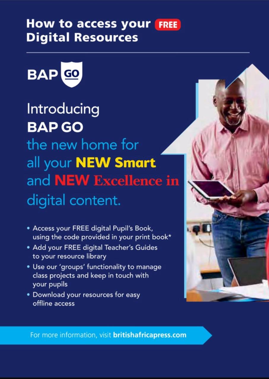 Nigerian students with BAP books